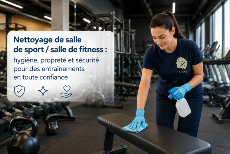 Nettoyage de salle de sport et de fitness à Toulouse : hygiène et confort pour vos adhérents, Toulouse, OX'HYGIENE